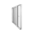 Janela De Alumínio De Correr 120x120cm 2 Folhas Com Grade E V