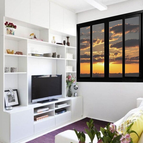 Janela De Alumínio De Correr 120x120cm 4 Folhas Suprema Hale