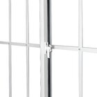 Janela De Alumínio De Correr 120x150cm 2 Folhas Com Grade E V