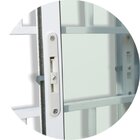 Janela De Aluminio De Correr 120x150cm 4 Folhas Com Grade E V