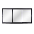 Janela De Alumínio De Correr 120x150x10cm 3 Folhas Móveis Vid