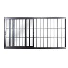 Janela De Aluminio De Correr 120x200cm 3 Folhas Com Vidro Lis