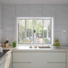 Janela De Alumínio De Correr 120x200cm Com Grade 4 Folhas Cen