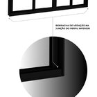 Janela De Alumínio De Correr 2 Folhas Móveis E 2 Folhas Fixas