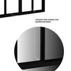 Janela De Alumínio De Correr 2 Folhas Móveis E 2 Folhas Fixas