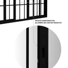 Janela De Alumínio De Correr 2 Folhas Móveis E 2 Folhas Fixas