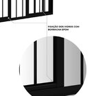 Janela De Alumínio De Correr 2 Folhas Móveis E 2 Folhas Fixas