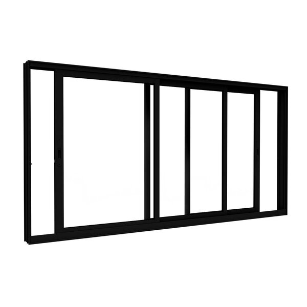 Janela De Alumínio De Correr 3 Folhas Móveis 100x150cm Lucasa