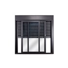 Janela De Alumínio De Correr Persiana E Controle 100x150x12 2