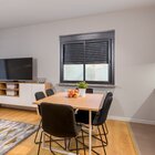 Janela De Alumínio De Correr Persiana E Controle 120x120x12 2