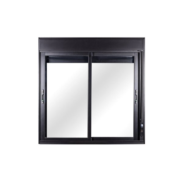 Janela De Alumínio De Correr Persiana Manual 120x150x12cm 2 F