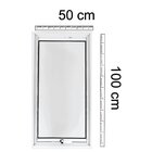 Janela De Alumínio Maxim Ar 100x50cm Lux Esquadrias Branco