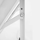 Janela De Alumínio Maxim Ar 100x50cm Lux Esquadrias Branco