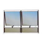 Janela De Alumínio Maxim-ar 2 Seções 80x120cm Vidro Espelhado