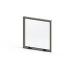 Janela De Alumínio Maxim-ar 50x50cm 1 Folha Com Vidro Mini Bo