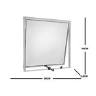 Janela De Alumínio Maxim-ar 60x60cm 1 Secção Central Ecosul E