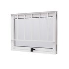 Janela De Aluminio Maxim-ar 60x60cm Com Grade E Com Vidro Bor