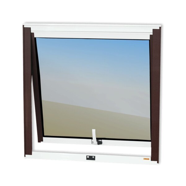 Janela De Alumínio Maxim-ar 60x60cm Vidro Espelhado Confort B