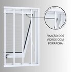 Janela De Aluminio Maxim-ar Duplo 60x118cm Com Grade Lucasa A