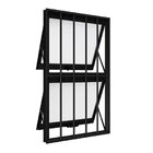 Janela De Alumínio Maxim-ar Duplo Vertical 118 X 60 X 5,5 Cm