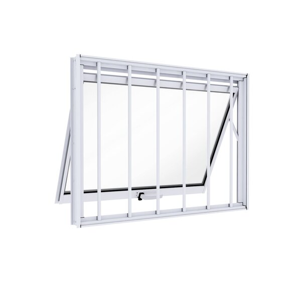 Janela De Alumínio Maximo Ar Com Grade 60x80xm Lucasa Ideale