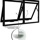 Janela De Alumínio Máximo Ar Duplo Horizontal 60x100cm Lucasa