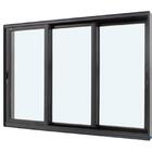 Janela De Alumínio Maxx 03 Folhas Móveis Preto - 120x120