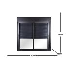 Janela De Aluminio Persiana Integrada 120x200cm Manual 2 Folh