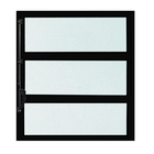 Janela De Alumínio Preto Vitro Basculante Cmc Modular - 0.60