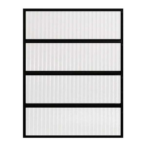 Janela De Alumínio Preto Vitro Basculante Hale Esquadrias - 0