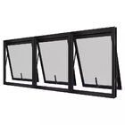 Janela De Alumínio Preto Vitro Máximo Ar 3 Módulos Suprema Cm