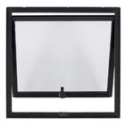 Janela De Alumínio Preto Vitro Máximo Ar Atlântica Magnum 0.6