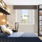 Janela De Alumínio Ven C/grade 06 Folhas Branca - 100x120