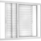 Janela De Alumínio Veneziana 03 Folhas Branca Maxx - 100x100