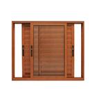 Janela De Alumínio Veneziana 03 Folhas Madeiro Maxx 120x150