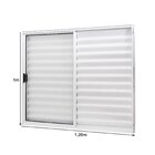 Janela De Alumínio Veneziana 06 Folhas Branca Maxx - 120x180