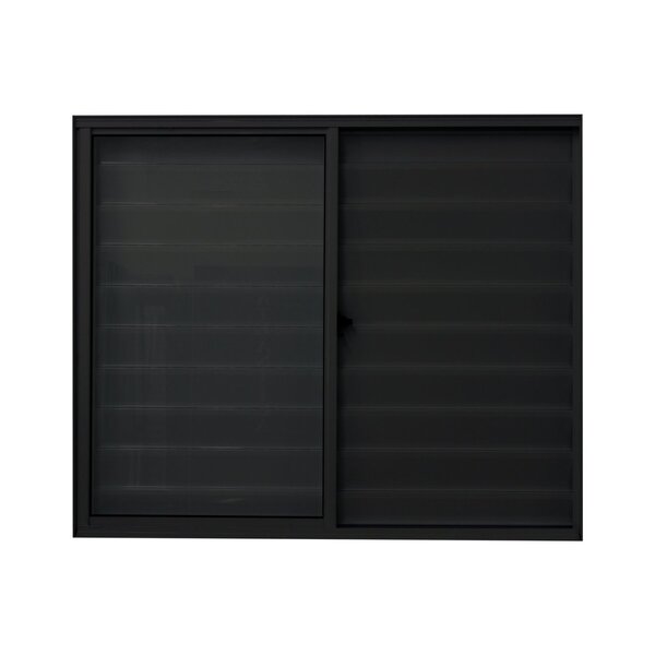 Janela De Alumínio Veneziana 100x120cm 3 Folhas Fortline Atlâ