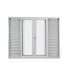 Janela De Alumínio Veneziana 100x120cm 6 Folhas Suprema Hale