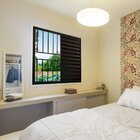 Janela De Alumínio Veneziana 100x150cm 3 Folhas Grade Hale Es