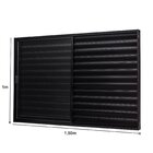 Janela De Aluminio Veneziana 100x150cm 3 Folhas Vidro Liso Ul