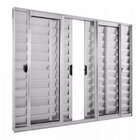 Janela De Alumínio Veneziana 100x150cm 6 Folhas 2 Fixas Com V