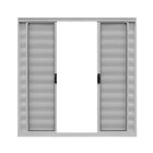 Janela De Alumínio Veneziana 120x100cm 6 Folhas Hale Esquadri