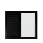 Janela De Alumínio Veneziana 120x120cm 3 Folhas Suprema Hale