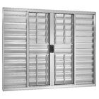 Janela De Alumínio Veneziana 120x150cm Com Grade 6 Folhas Cen