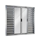 Janela De Alumínio Veneziana 120x200cm 6 Folhas Central Ecosu