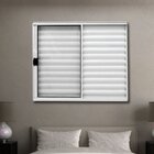 Janela De Alumínio Veneziana 3 Folhas 120x150cm Plus Lux Esqu