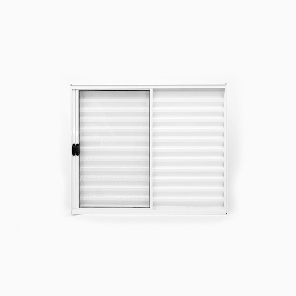 Janela De Alumínio Veneziana 3 Folhas 120x150cm Plus Lux Esqu