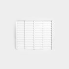 Janela De Alumínio Veneziana 6 Folhas 100x100cm Com Grade Plu