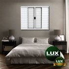 Janela De Alumínio Veneziana 6 Folhas 120x120cm Plus Lux Esqu