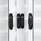 Janela De Alumínio Veneziana 6 Folhas 120x120cm Plus Lux Esqu